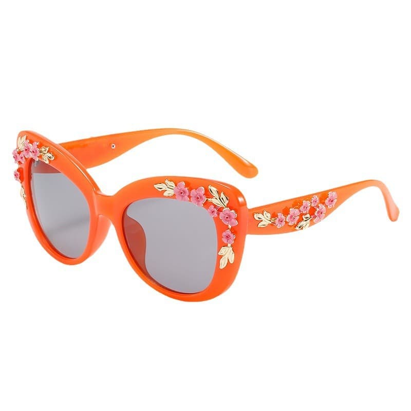 New Camellia fashion personality party sunglasses cross-border high-value comfortable retro sunglasses European and American trendy glasses 10