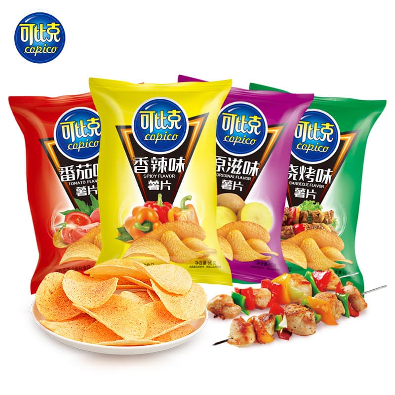 [Copico Potato Chips 32g] Puffed Snacks Snack Food Snacks Manufacturer Wholesale 6