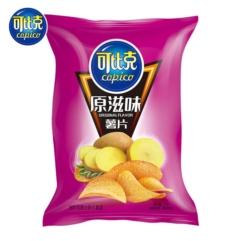 [Copico Potato Chips 32g] Puffed Snacks Snack Food Snacks Manufacturer Wholesale 8