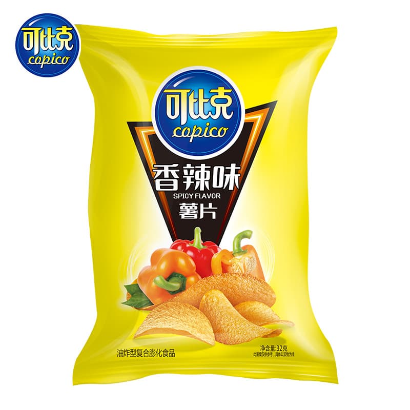 [Copico Potato Chips 32g] Puffed Snacks Snack Food Snacks Manufacturer Wholesale 9