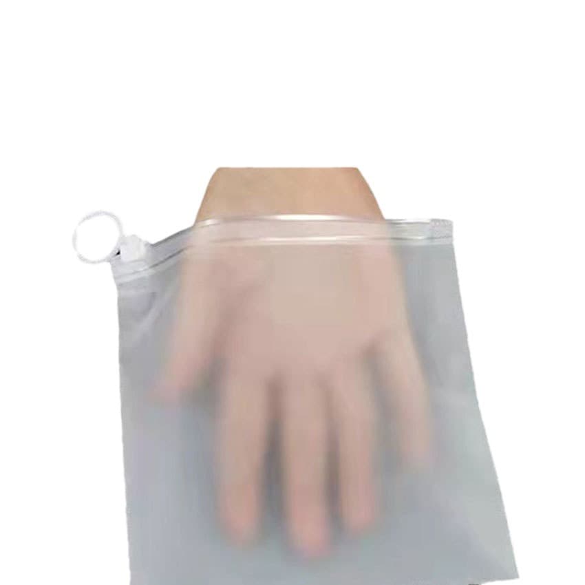Moisture-proof Thickened Storage Bag Toy Classification Travel Portable Artifact Cosmetics Distribution Bag Transparent Pull-tab Bag 6