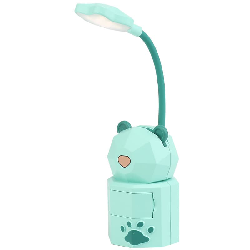 Foreign trade cross-border cartoon cute pet rechargeable desk lamp USB folding eye protection study desk lamp bedroom bedside lamp night light 6
