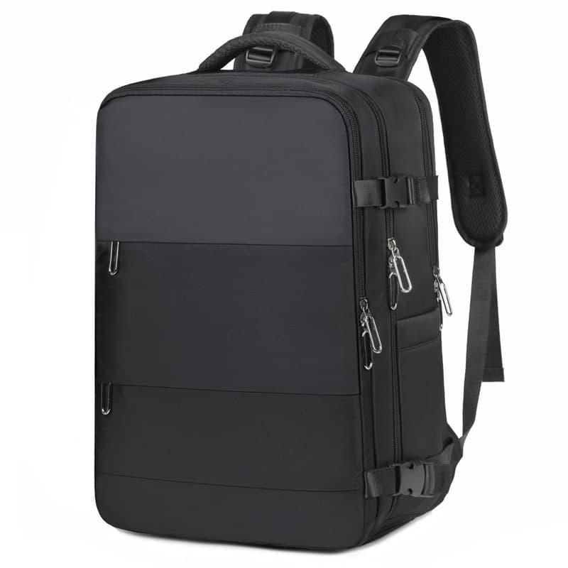 New men's and women's backpacks, large-capacity carry-on travel bags, multi-layer double zipper casual backpacks, laptop bags 6
