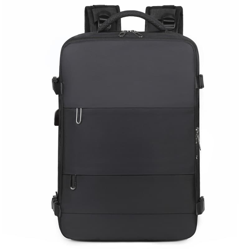 New men's and women's backpacks, large-capacity carry-on travel bags, multi-layer double zipper casual backpacks, laptop bags 7