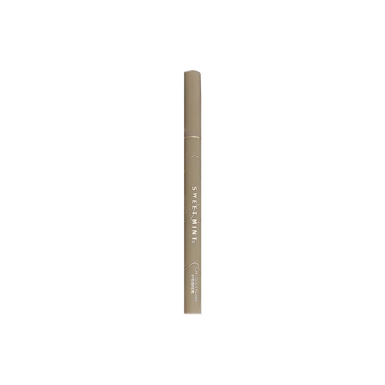 Makeup sweet mint slim eyeliner waterproof and sweatproof long-lasting non-smudge brown liquid silkworm pen wholesale 6
