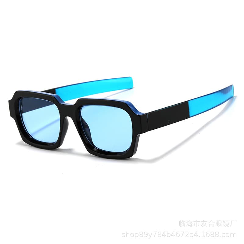 Fashion classic, colorful fashion party, sun, cross-border foreign trade, trendy street photography, versatile retro sunglasses, cool glasses 7