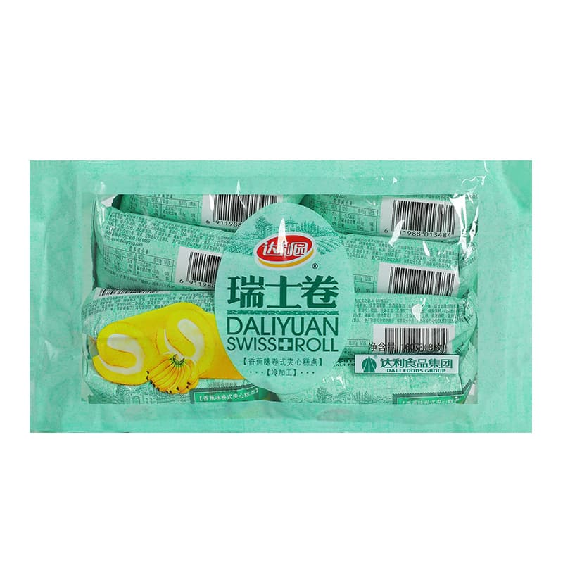 Dali Garden Swiss roll 160g cake snack breakfast casual snack snack 9