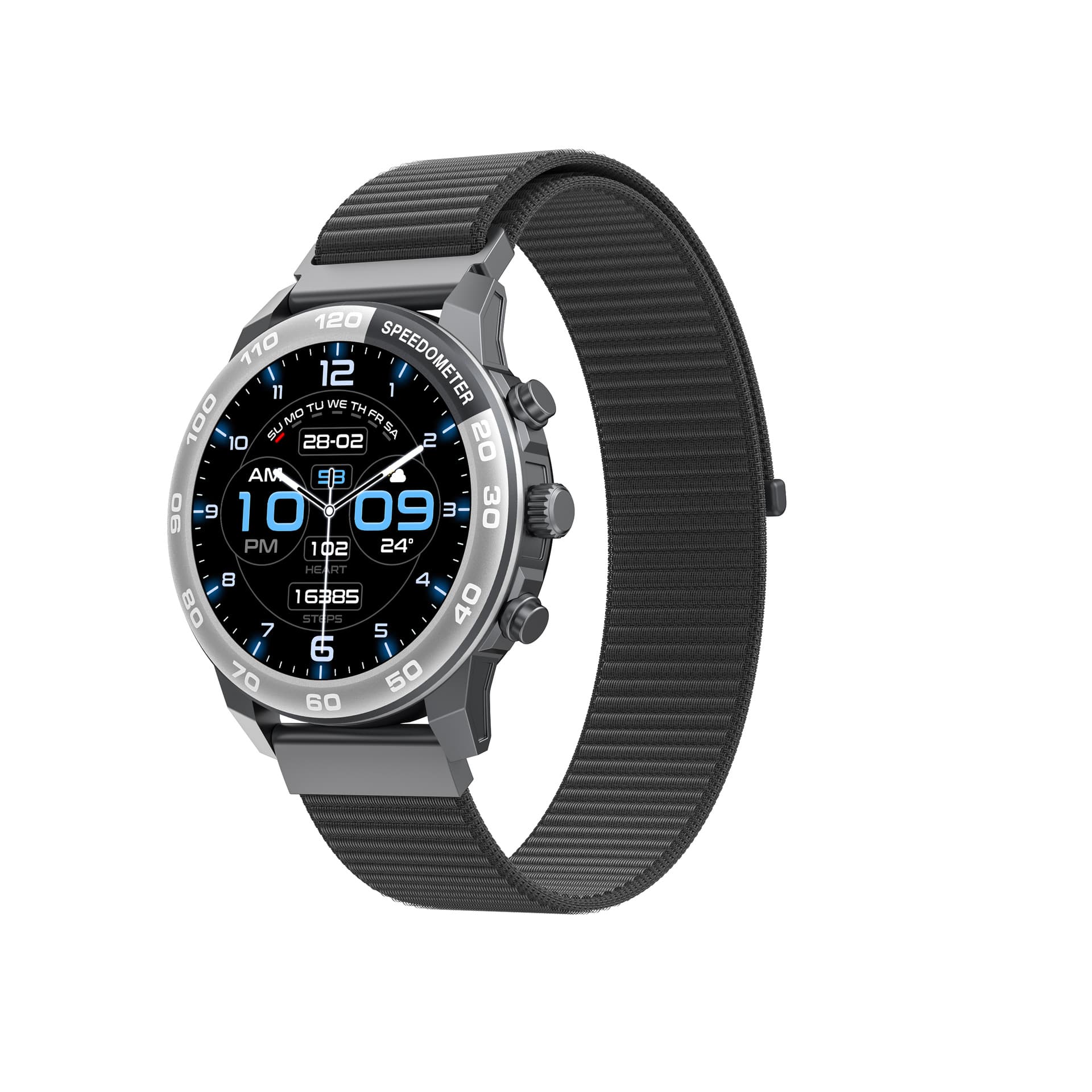 New Luge smart watch, HD call, outdoor sports, fully compatible with Android, trendy model, health monitoring 7