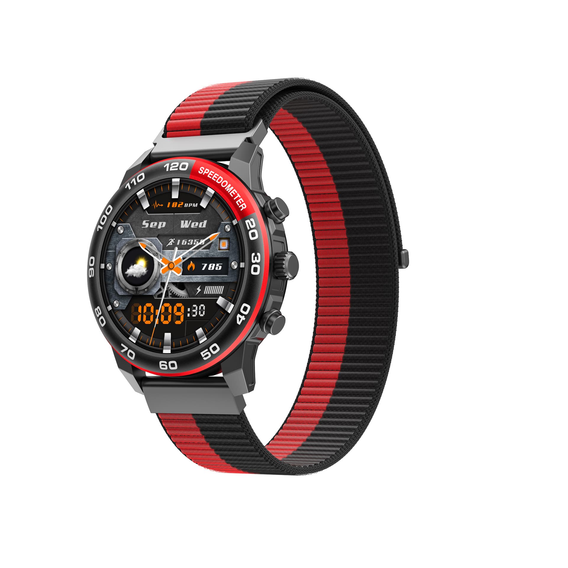 New Luge smart watch, HD call, outdoor sports, fully compatible with Android, trendy model, health monitoring 8