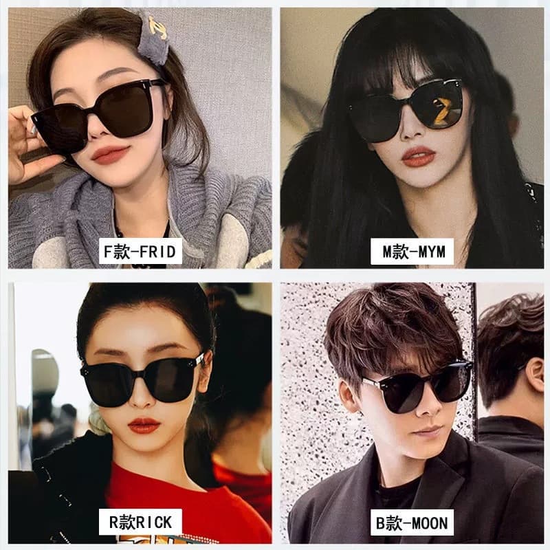 gm sunglasses women's high-end summer anti-UV high-end 2026 new men's driving sunglasses sun protection round face 4