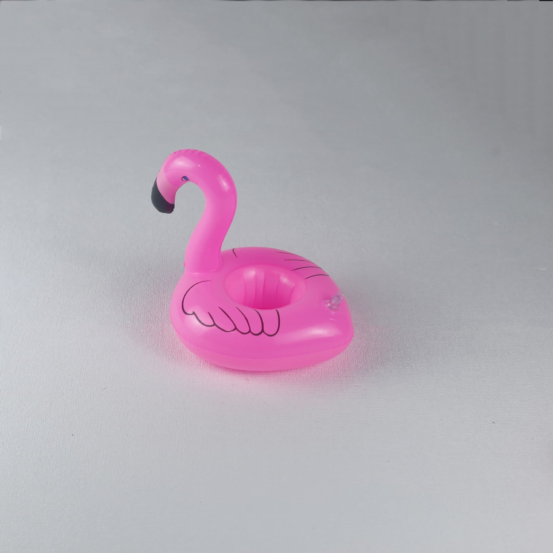 PVC inflatable flamingo cup holder bird coaster swimming pool swimming baby bath water supplies 8