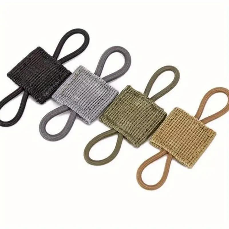 Outdoor tactical moll system backpack accessories vest accessories tactical buckle camouflage hole multi-purpose rope 4