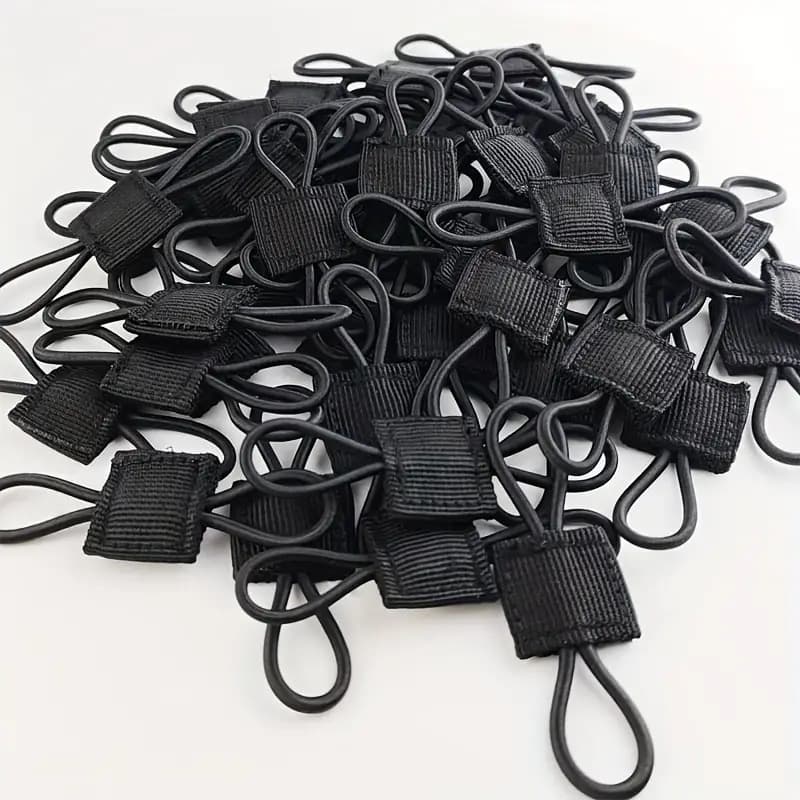 Outdoor tactical moll system backpack accessories vest accessories tactical buckle camouflage hole multi-purpose rope 5