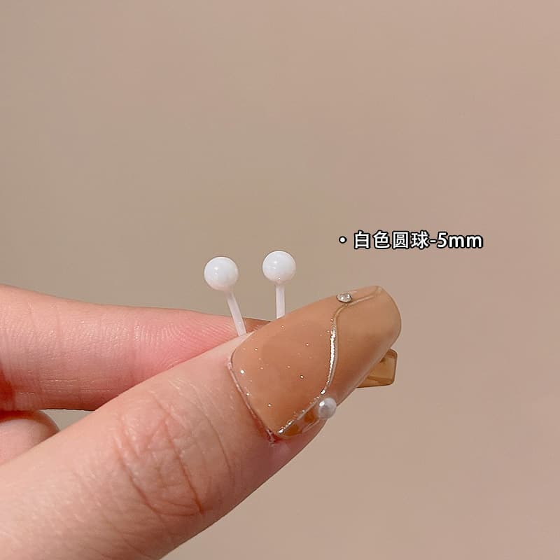 Medical bio-porcelain ear piercing earrings for women, ceramic ear sticks for sleeping without removing men’s ear bone nails, ear needles and earrings wholesale 7