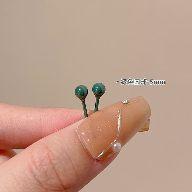 Medical bio-porcelain ear piercing earrings for women, ceramic ear sticks for sleeping without removing men’s ear bone nails, ear needles and earrings wholesale 10