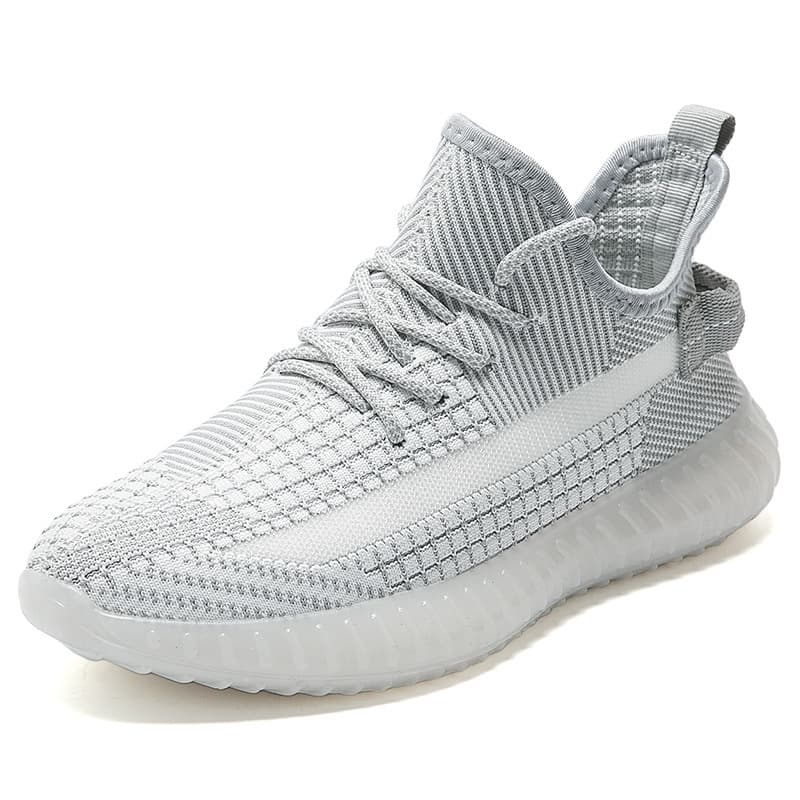 Mesh Breathable Coconut Shoes New Men's Shoes Summer 2025 Versatile Trend Casual Fly Knitted Shoes Student Sports Men's Shoes 6