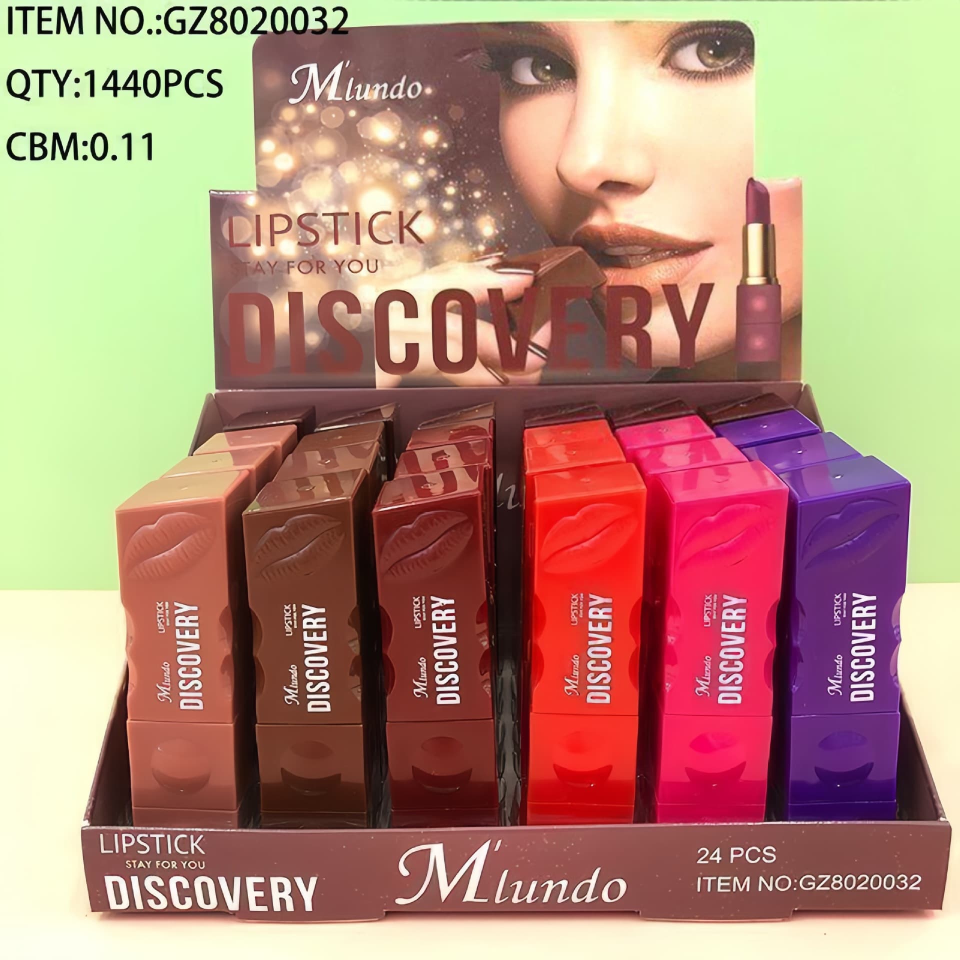 Mlundo velvet matte lipstick is long-lasting, waterproof, moisturizing, not easy to fade, non-stick cup lipstick cosmetics 7