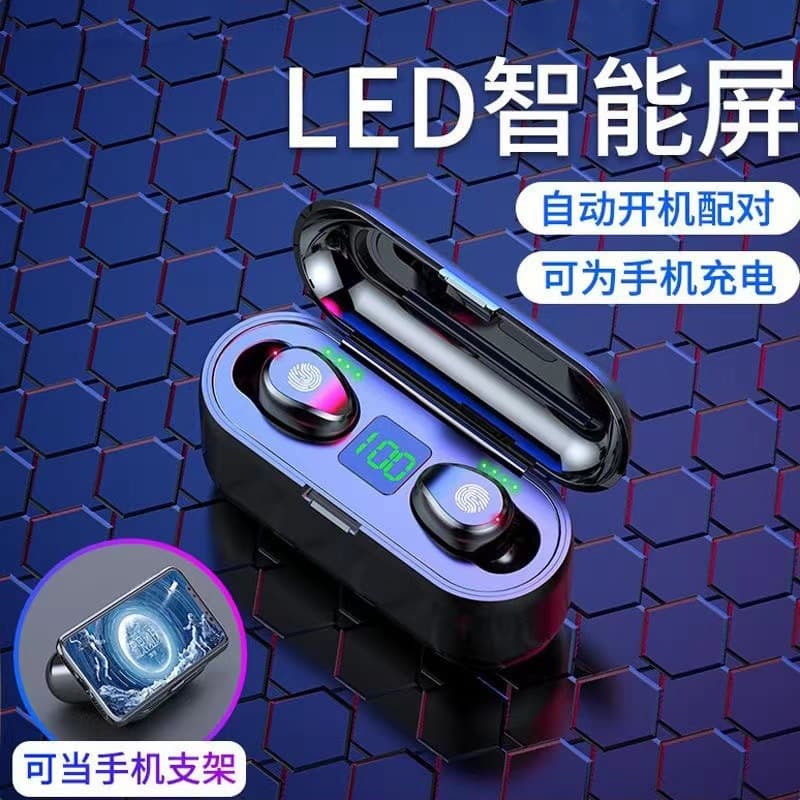True Wireless Bluetooth Headset Binaural Noise Reduction Low Latency In-Ear Sports Running Music Game E-Sports Long Battery Life 3