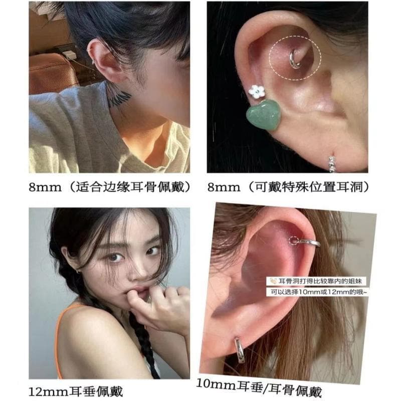 High-end earrings, earrings, earrings, ear bone nails, niche high-end earrings, hoop earrings, earrings, earrings, earrings for women 4