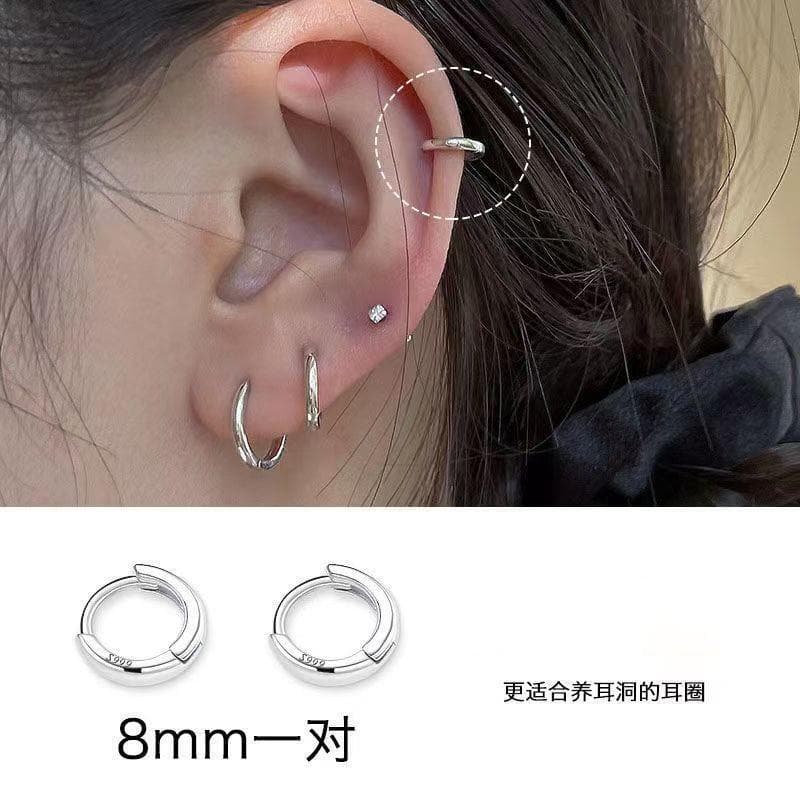 High-end earrings, earrings, earrings, ear bone nails, niche high-end earrings, hoop earrings, earrings, earrings, earrings for women 8