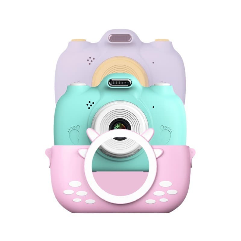 Cross-border touch screen children's camera 2800W small SLR dual lens digital camera HD smart portable 6