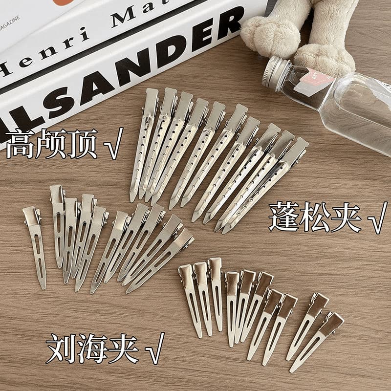 Cute hairpin for women with fluffy hair roots, high skull bangs clip, forehead duckbill clip, positioning clip, hairpin for hair accessories 2
