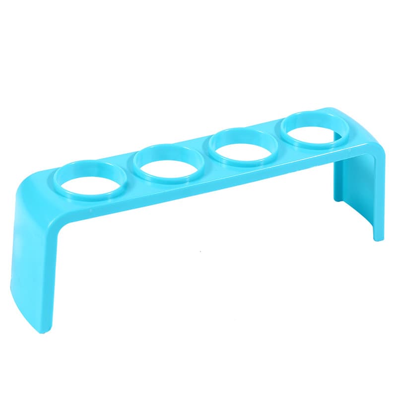 Children and students scientific experiment teaching aids accessories four-hole six-hole test tube rack plastic test tube chemistry laboratory equipment 8