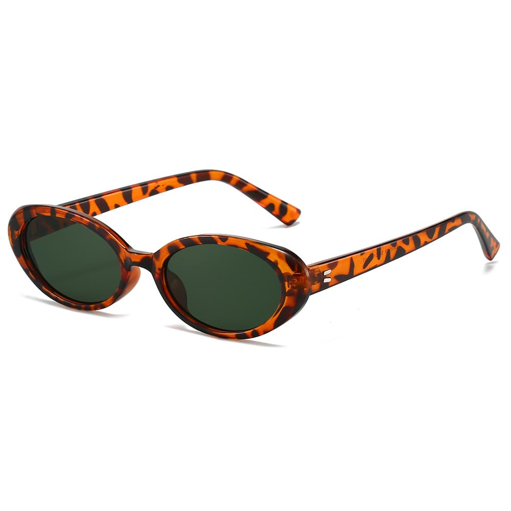Popular retro oval small frame personalized sunglasses cross-border European and American Amazon Xiyin best-selling sunglasses 9