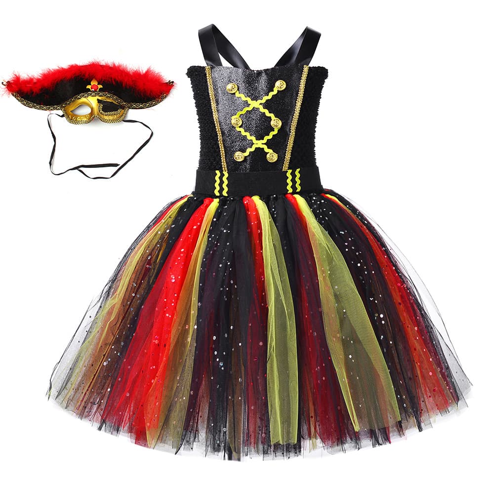 Cross-border popular children's cos clothing Pirates of the Caribbean cosplay costume Halloween party dress performance costume