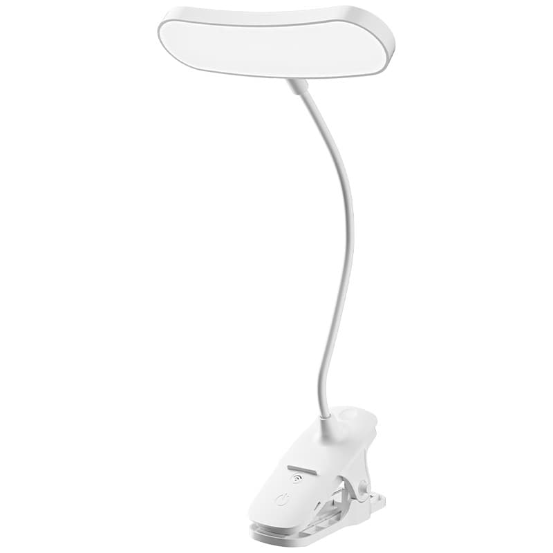 Clip table lamp for study student dormitory home eye protection lamp desk LED rechargeable bedroom bedside lamp dimmable 6