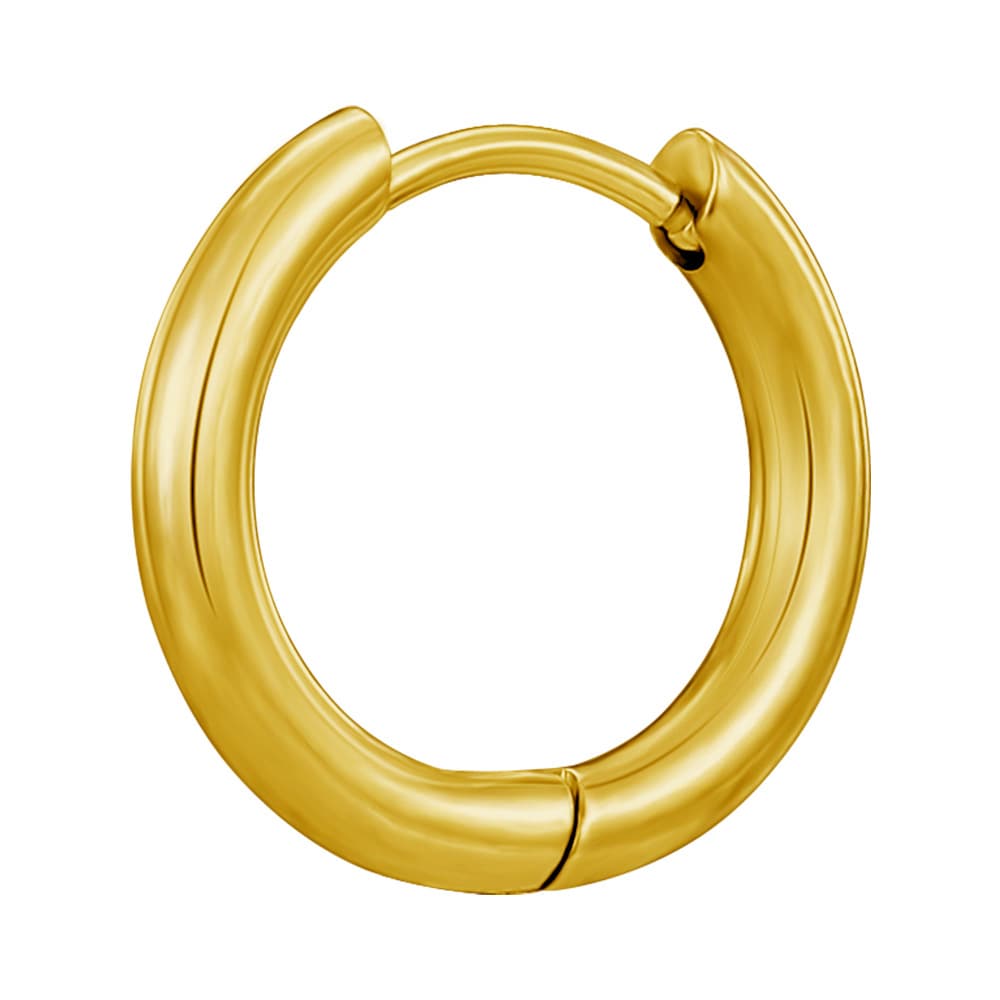 Factory direct sales earrings, simple stainless steel ear buckles, ear rings, trendy jewelry, round earrings, light luxury and high-end feel 8