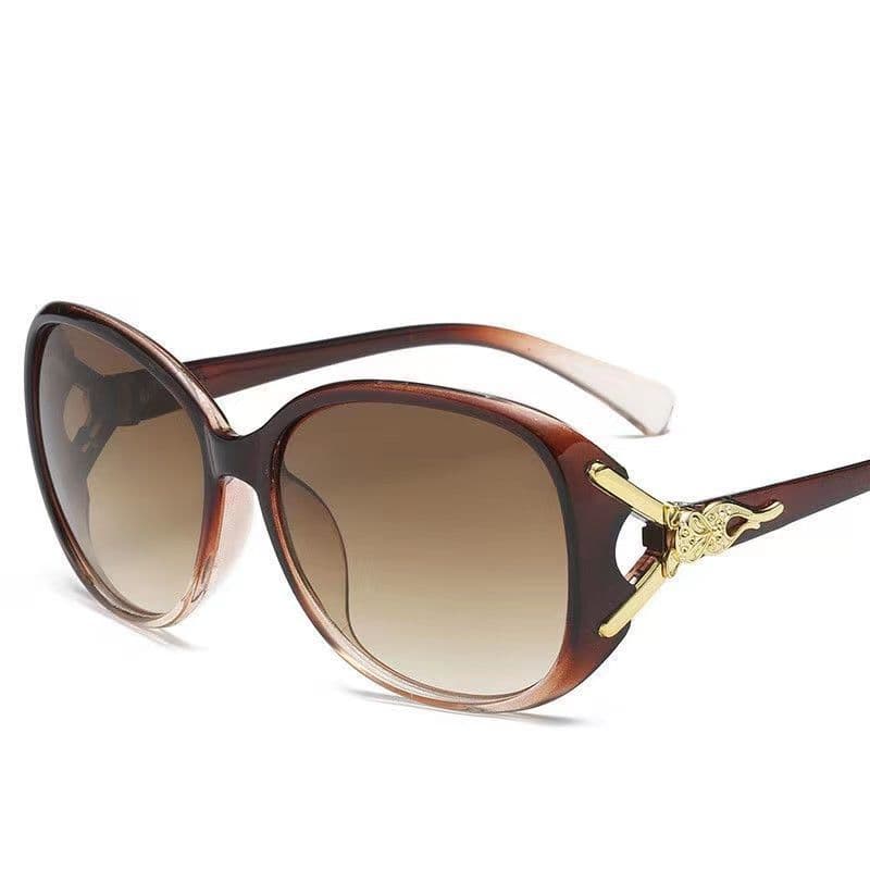 Fox head sunglasses sun protection women's glasses female star sunglasses round face sunglasses women's UV protection 9