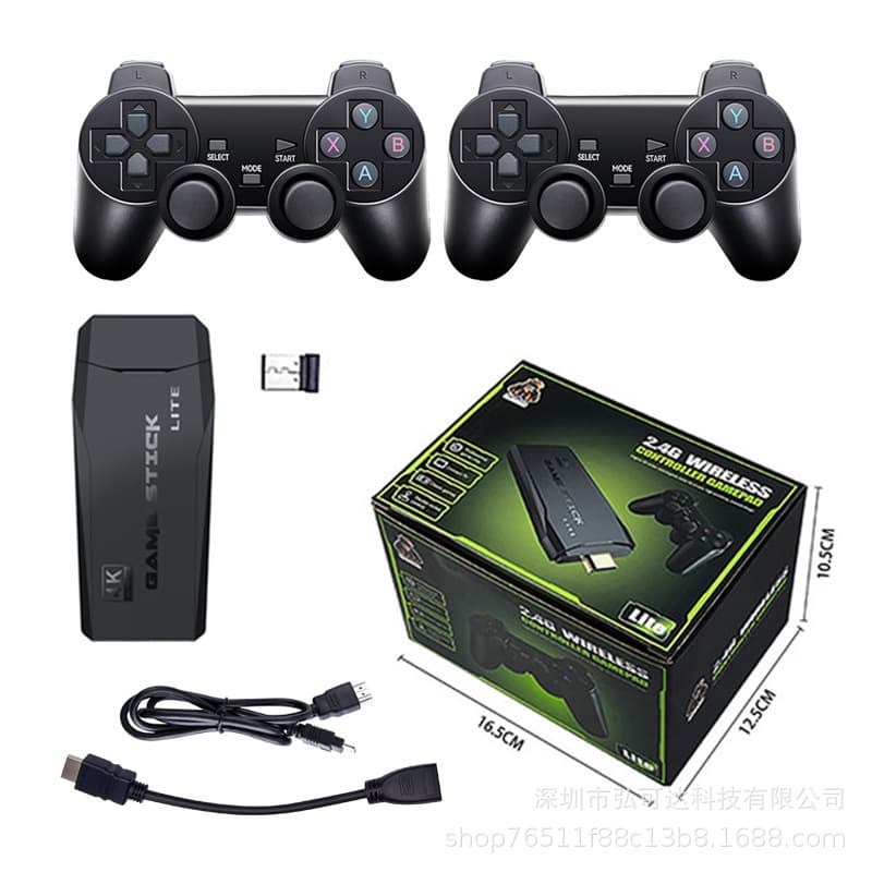 Popular m8 game console HDMI home TV game console cross-border wireless handle double arcade retro game console 2