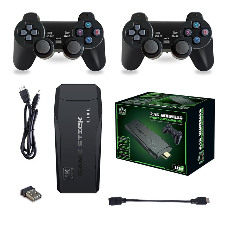 Popular m8 game console HDMI home TV game console cross-border wireless handle double arcade retro game console 7