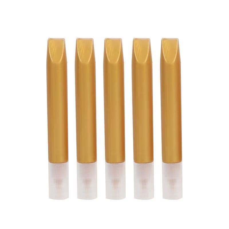 Three-dimensional pearlescent pigment 5 golden hook pen strokes no-bake ceramic metal glass acrylic paint resistant to cross-border 5
