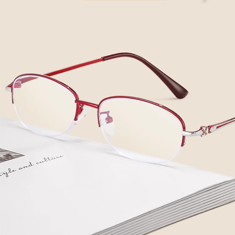 Inherited reading glasses for women, anti-blue light and anti-fatigue brand, high-end high-definition, fashionable reading glasses for middle-aged and elderly people 3