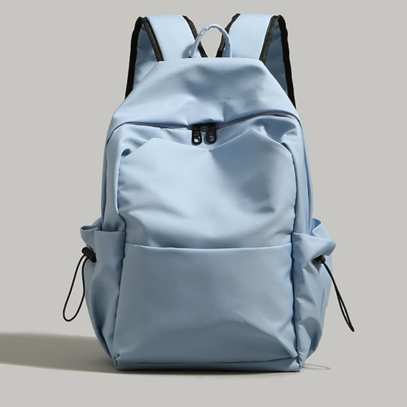 New Korean style all-match schoolbag men's solid color backpack women's high school backpack college student computer bag high-end cross-border 8