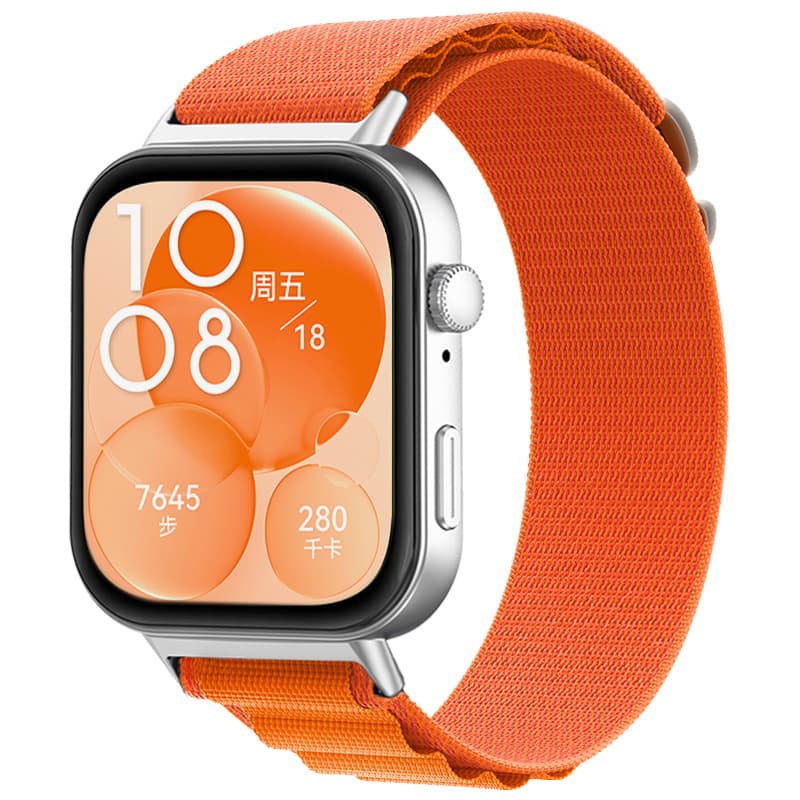 Suitable for Huawei fit4pro smart watch strap mountain loop trail nylon sports wristband watchfit3 bracelet 8
