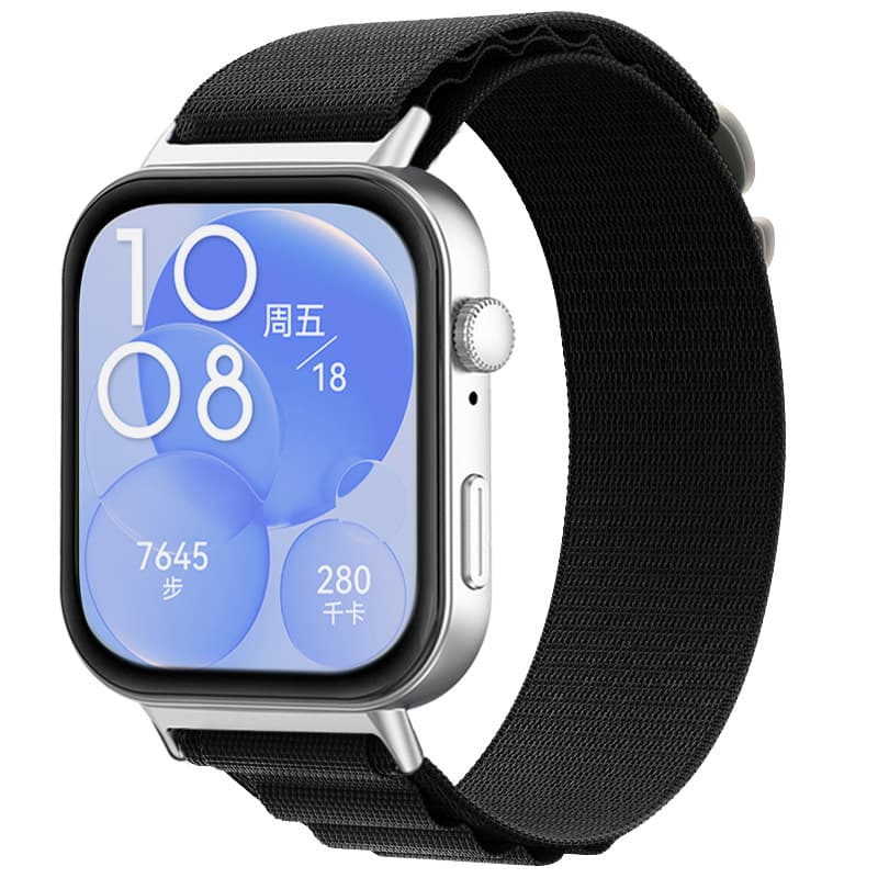 Suitable for Huawei fit4pro smart watch strap mountain loop trail nylon sports wristband watchfit3 bracelet 9
