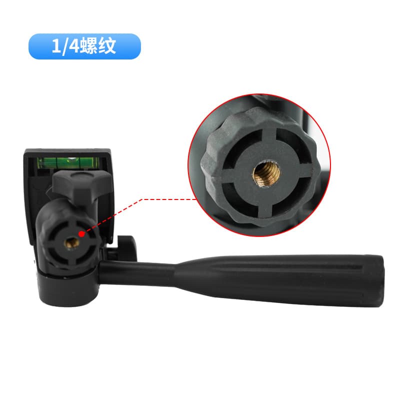 1/4 universal 360 mobile phone pan/tilt handle live broadcast tripod camera bracket plastic accessories anti-shake camera 5