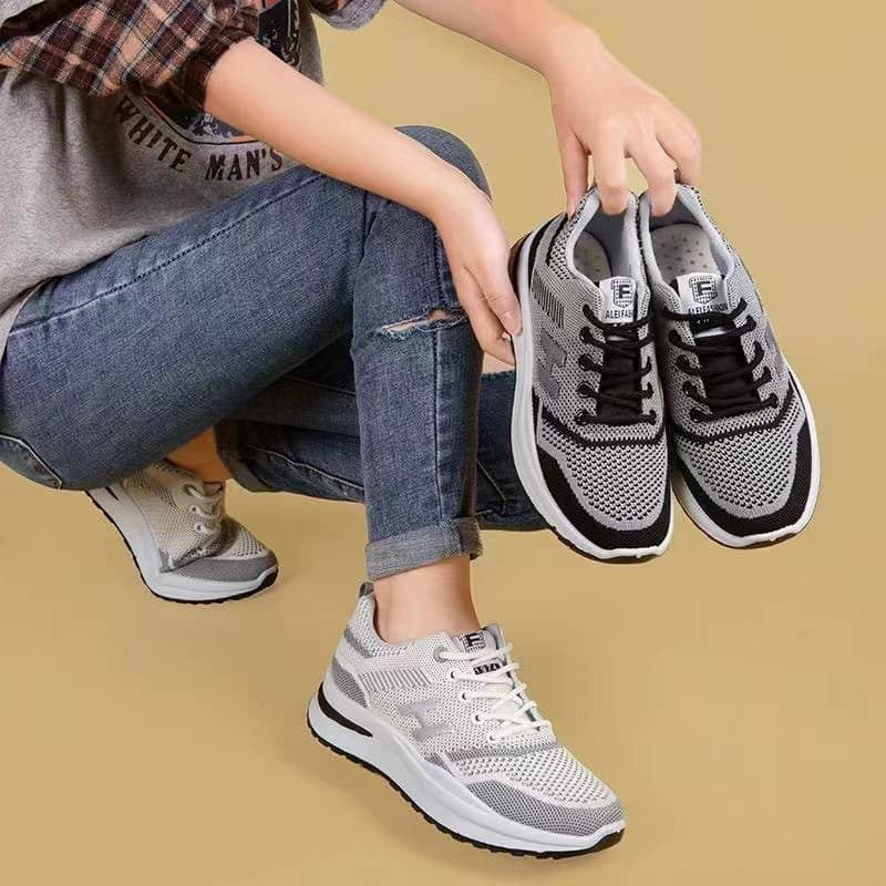 Spring and summer new style Feiwei women's sports shoes, fashionable and versatile running shoes, mesh breathable casual shoes, female student shoes 3
