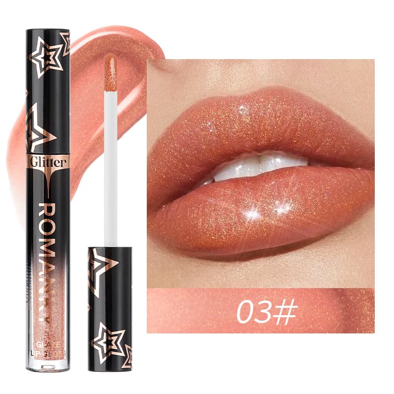 Cross-border wholesale of pearlescent lip gloss, long-lasting waterproof lip makeup, popular products 9