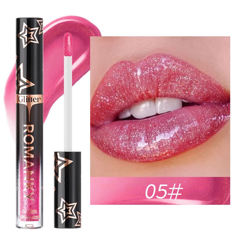 Cross-border wholesale of pearlescent lip gloss, long-lasting waterproof lip makeup, popular products 10
