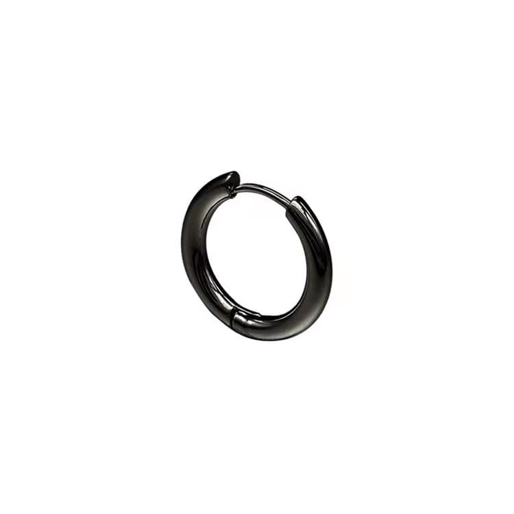 Cross-border high-quality titanium steel earrings, non-fading, Japanese and Korean simple temperament, round stainless steel earrings jewelry wholesale 8