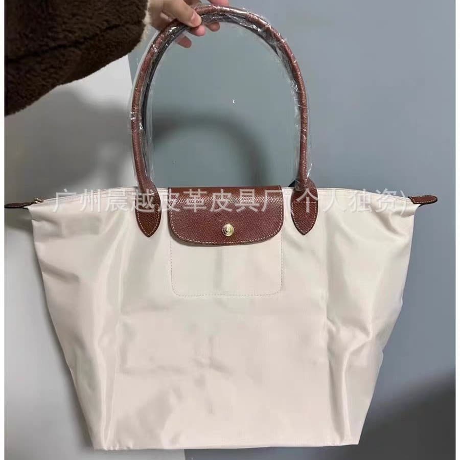 Longxiang classic nylon dumpling bag large capacity tote bag shoulder crossbody bag foldable fashion commuter bag for women 3