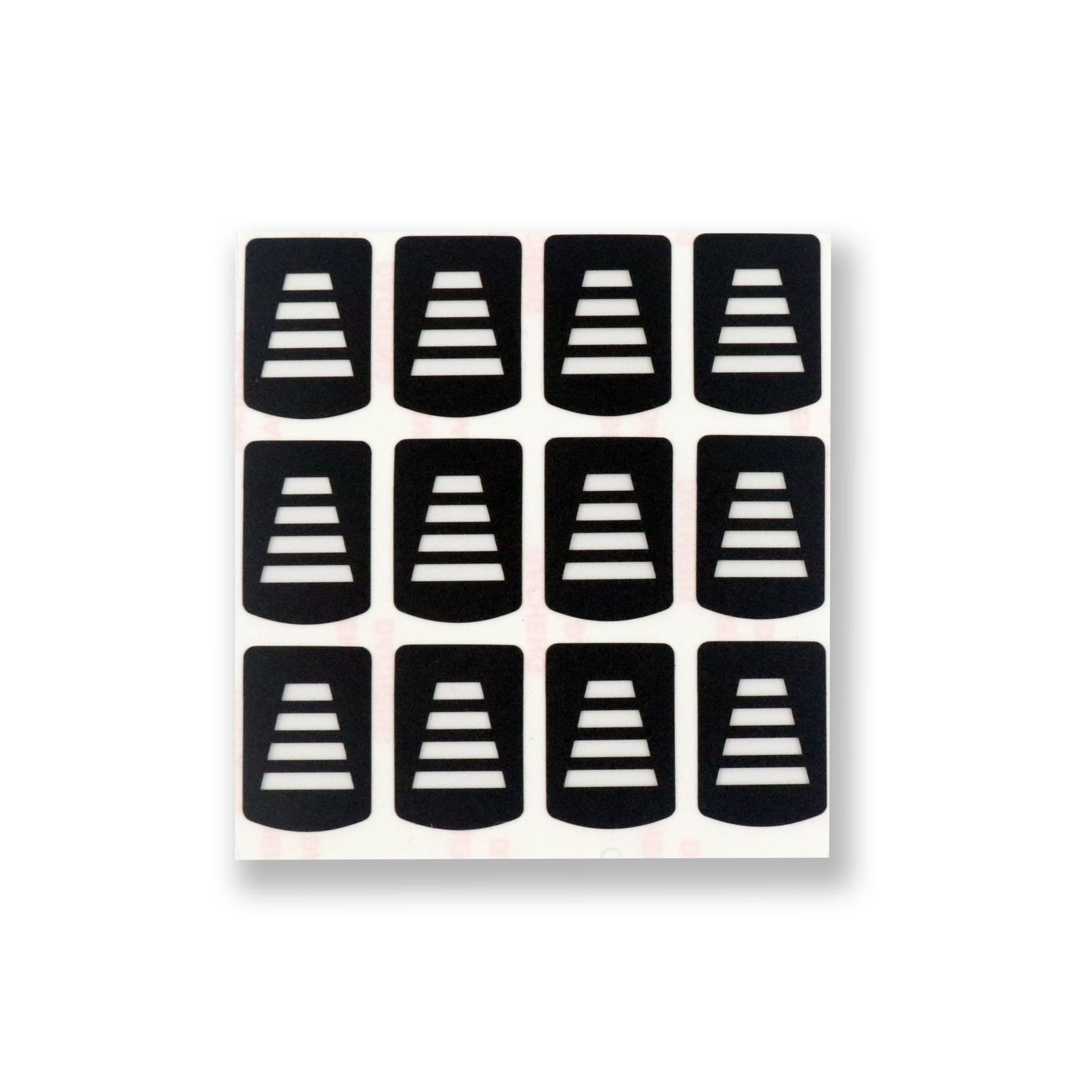 Membrane switch button surface sticker, power digital display smart switch panel, digital thermostat button panel 2
