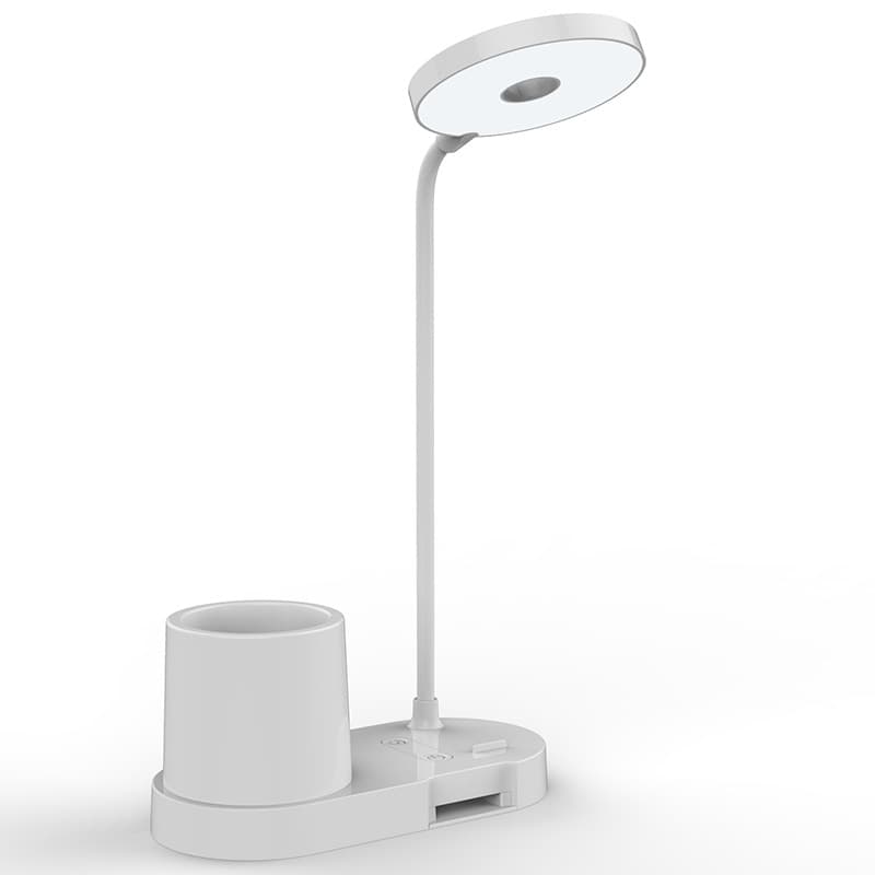 Storage pen holder table lamp study dormitory household eye protection lamp reading table rechargeable bedroom bedside lamp dimmable 6