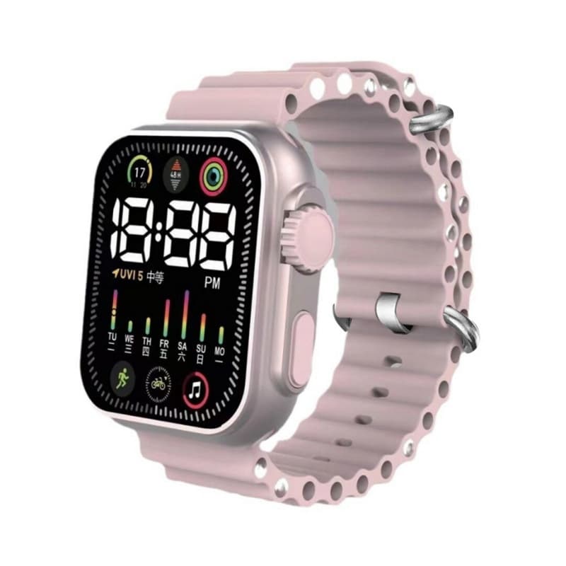 New LED electronic watch O7 Ocean with Internet celebrity fashion digital sports model student LED electronic watch 3