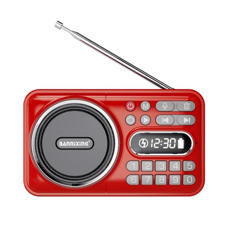 Popular foreign trade plug-in card FM radio Bluetooth audio Walkman MP3 player portable storytelling machine 7
