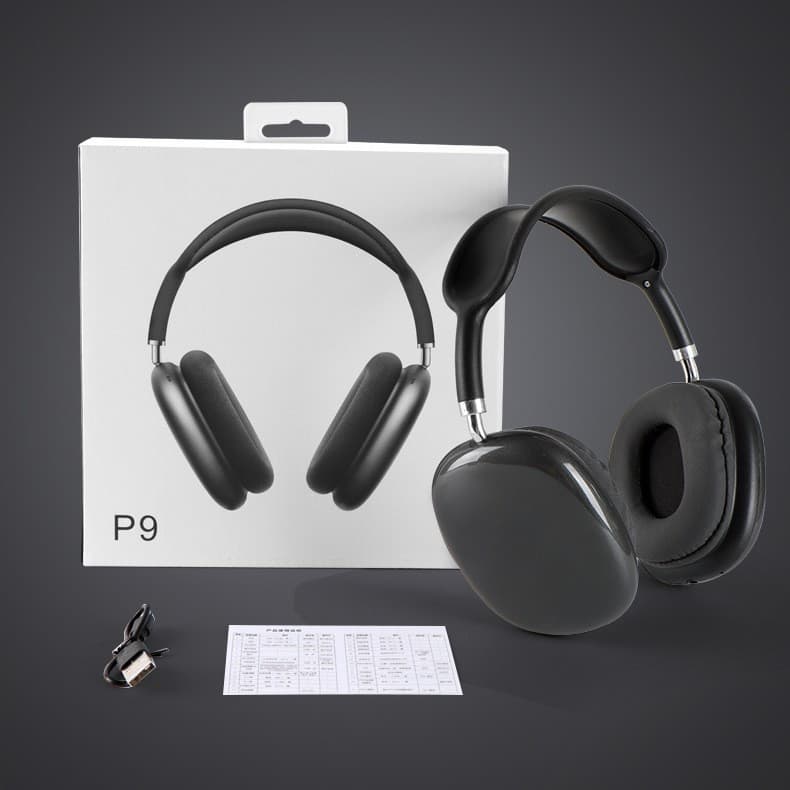 Cross-border hot model P9AirMax head-mounted Bluetooth wireless headset for mobile phones, computers, sports games, direct sales from manufacturers 7